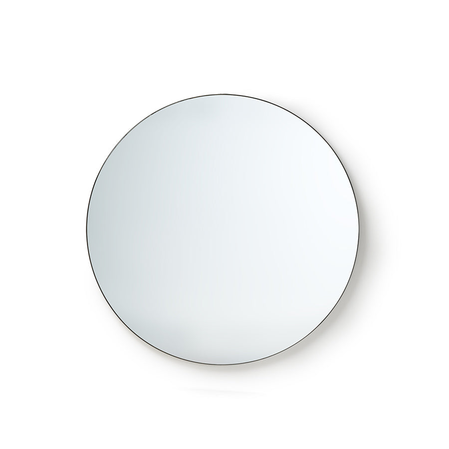 Round Mirror Metal Frame 80cm