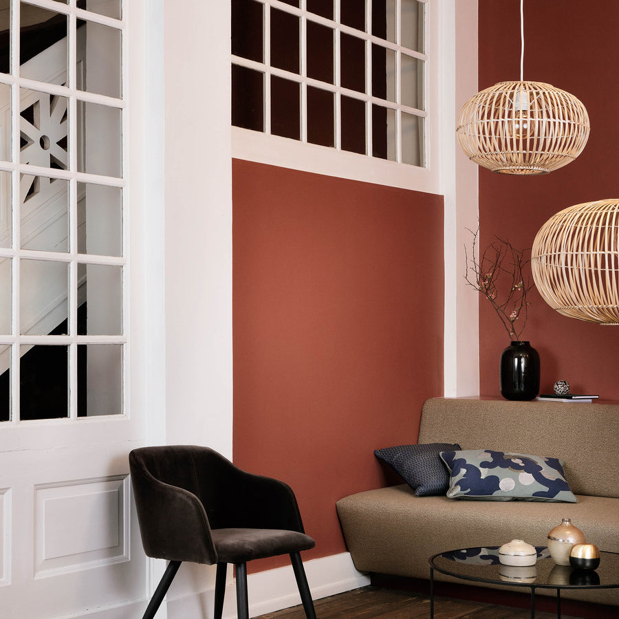 Bamboo Pendant Zep 38cm Broste Copenhagen wicker lampshade