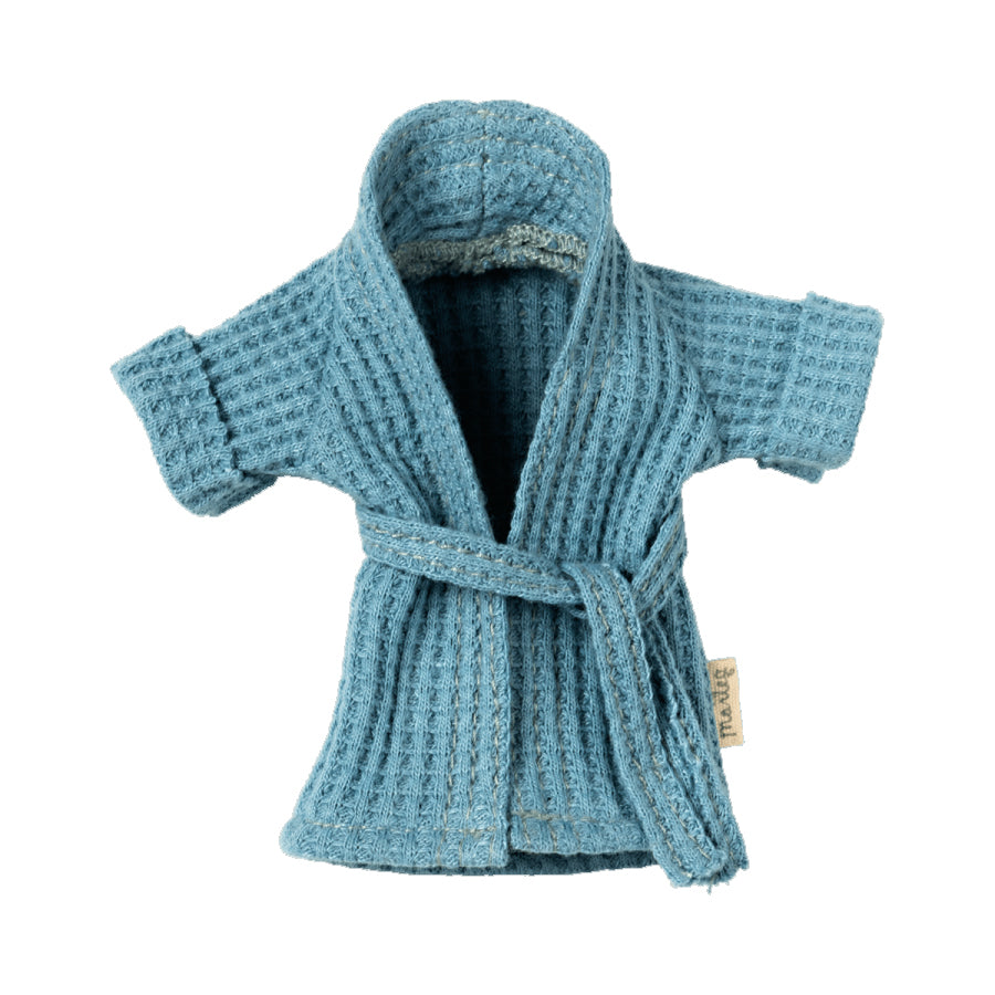 Bathrobe for Mother Father - Dusty blue