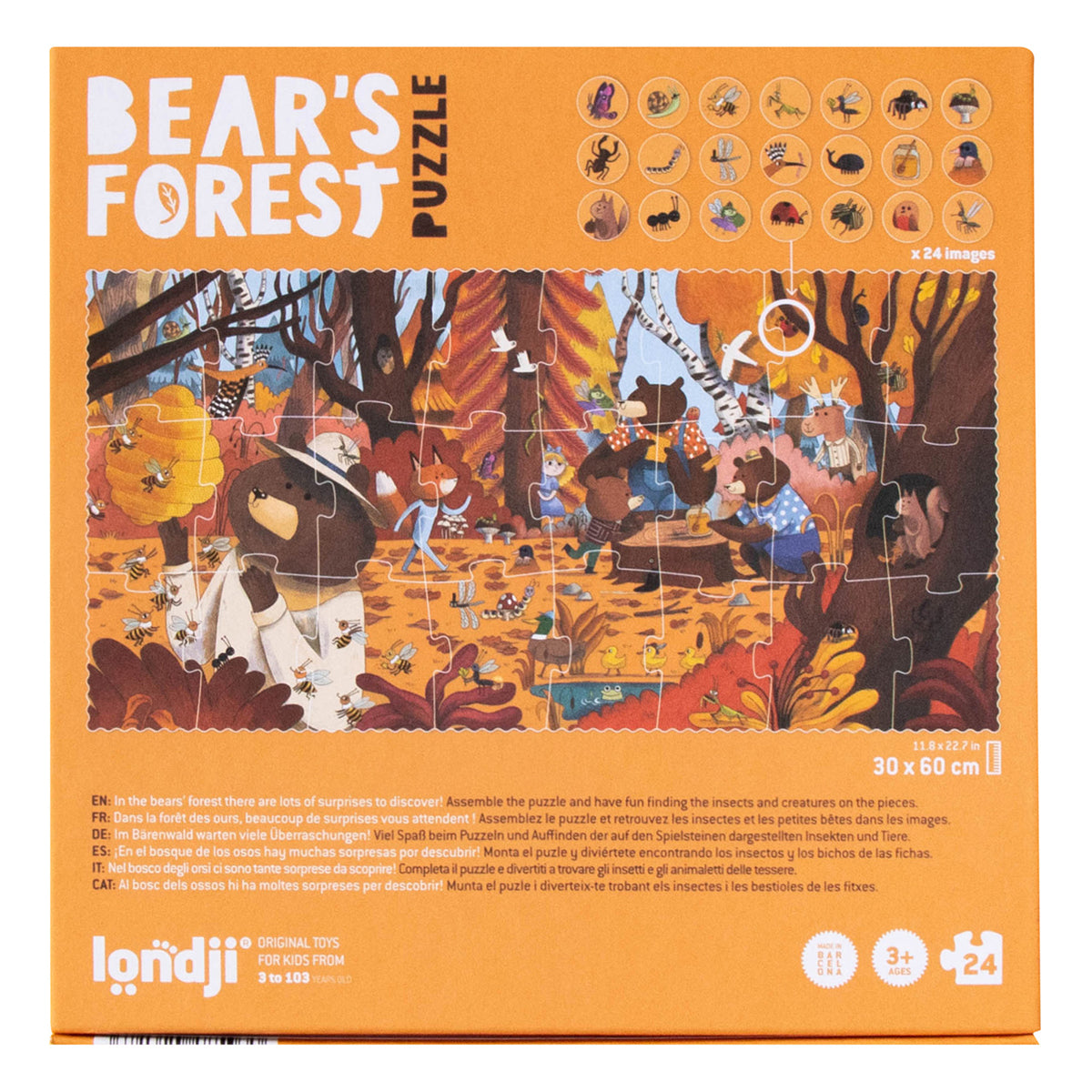 Bear’s Forest Puzzle 24 piece