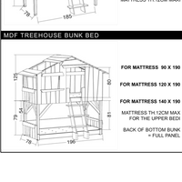 Thumbnail for Tree house Bunk Bed Mathy By Bols