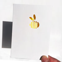 Thumbnail for Manchester Bee Cut&make die cut greetings cards handmade in Berlin