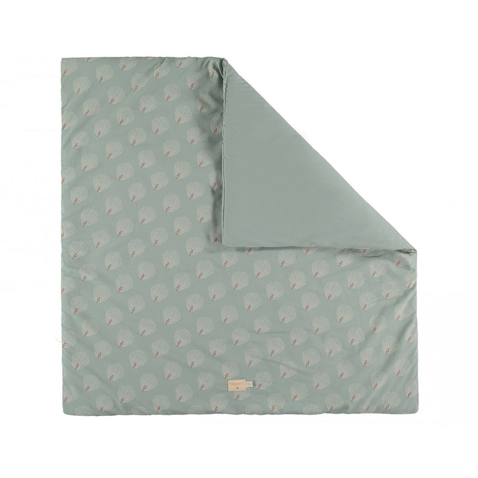 Colorado play mat white gatsby/ antique green