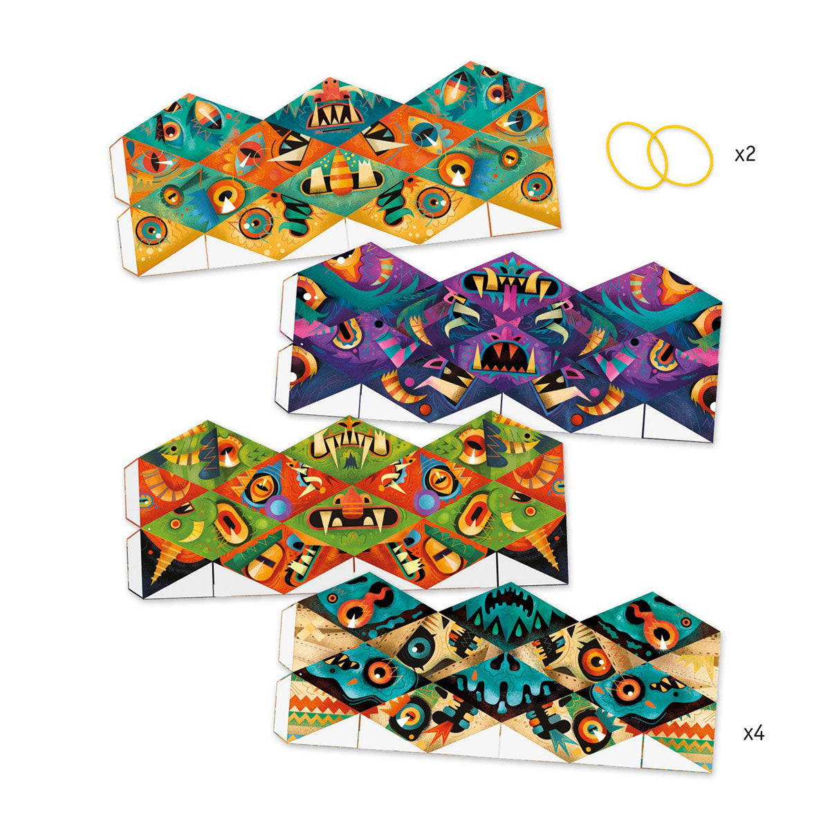 Djeco Fleximonsters - Folding Art