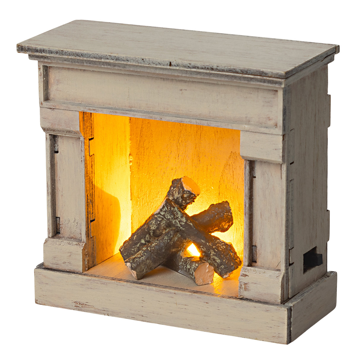 Maileg Fireplace - Off white Dollhouse furniture