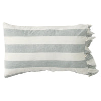 Thumbnail for Society Of Wanderers Fog Stripe Pillowcase Sets French Linen