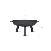 Thumbnail for Foscot Fire Pit Medium Cast Iron
