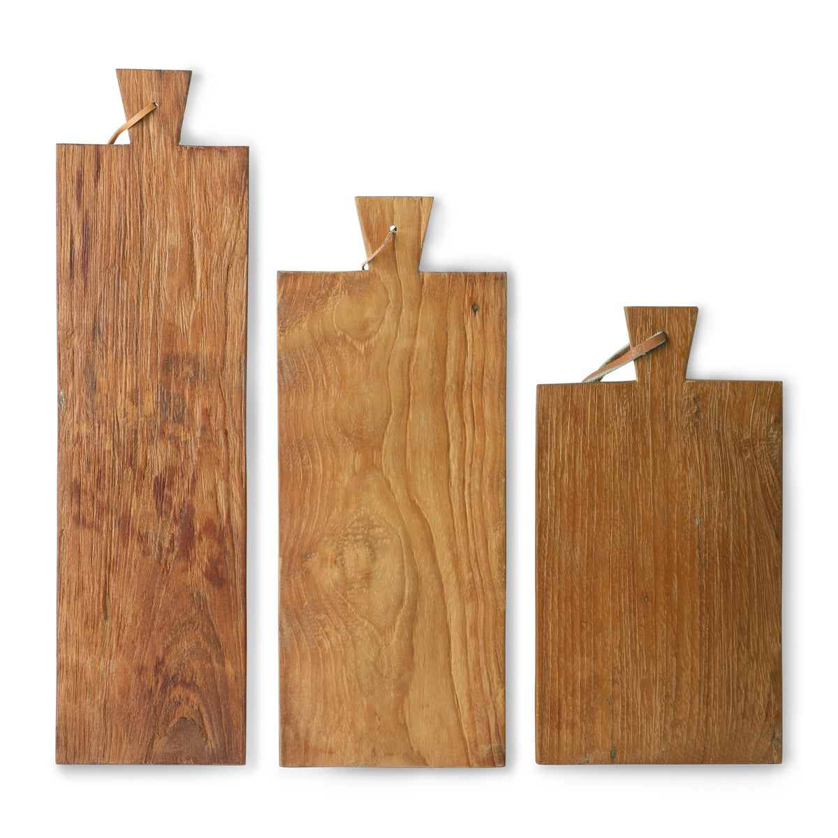 HK Living Bread Board Teak (set of three) HAP6181