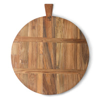 Thumbnail for Round Large Bread Board Reclaimed Teak Ø50cm