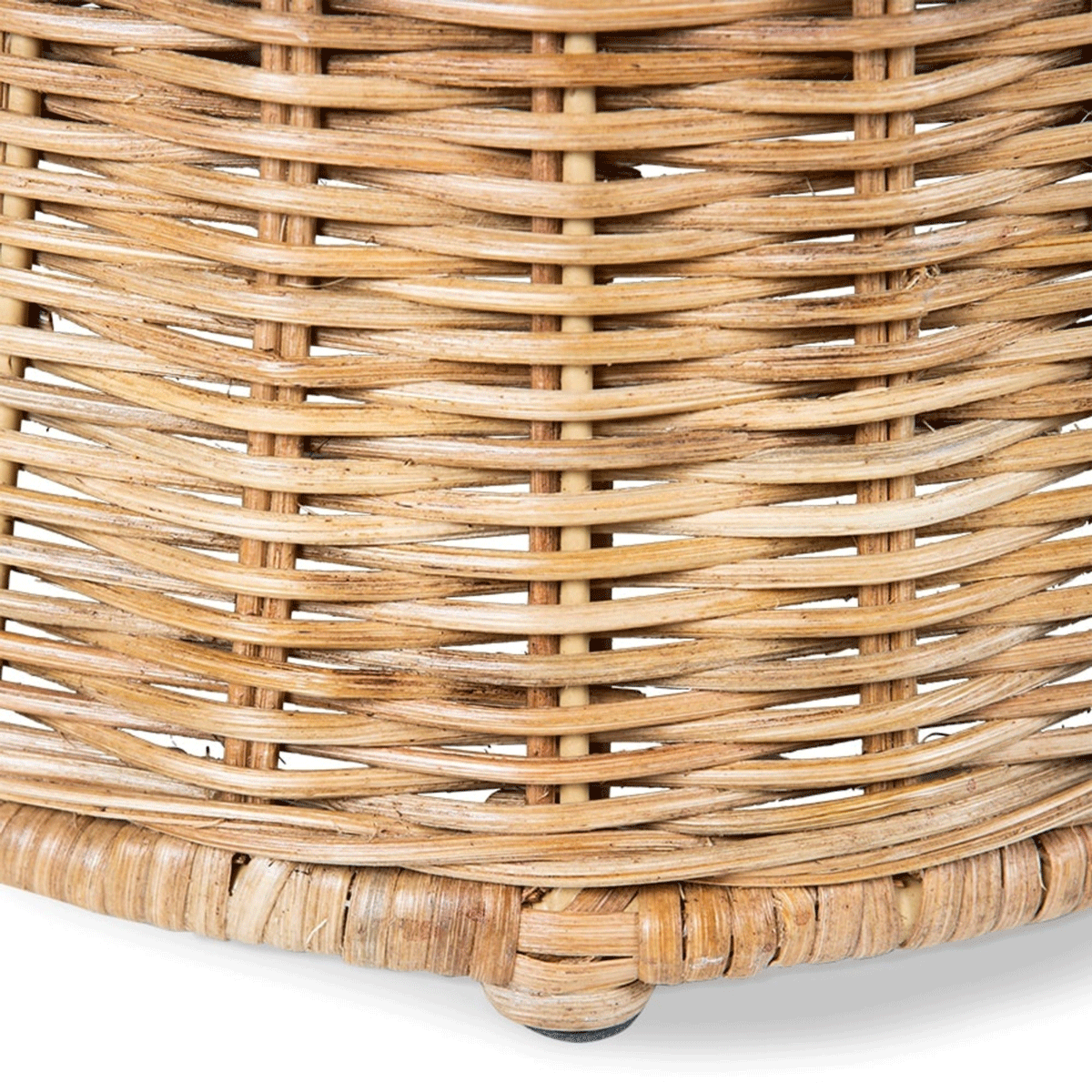 Rattan high side table