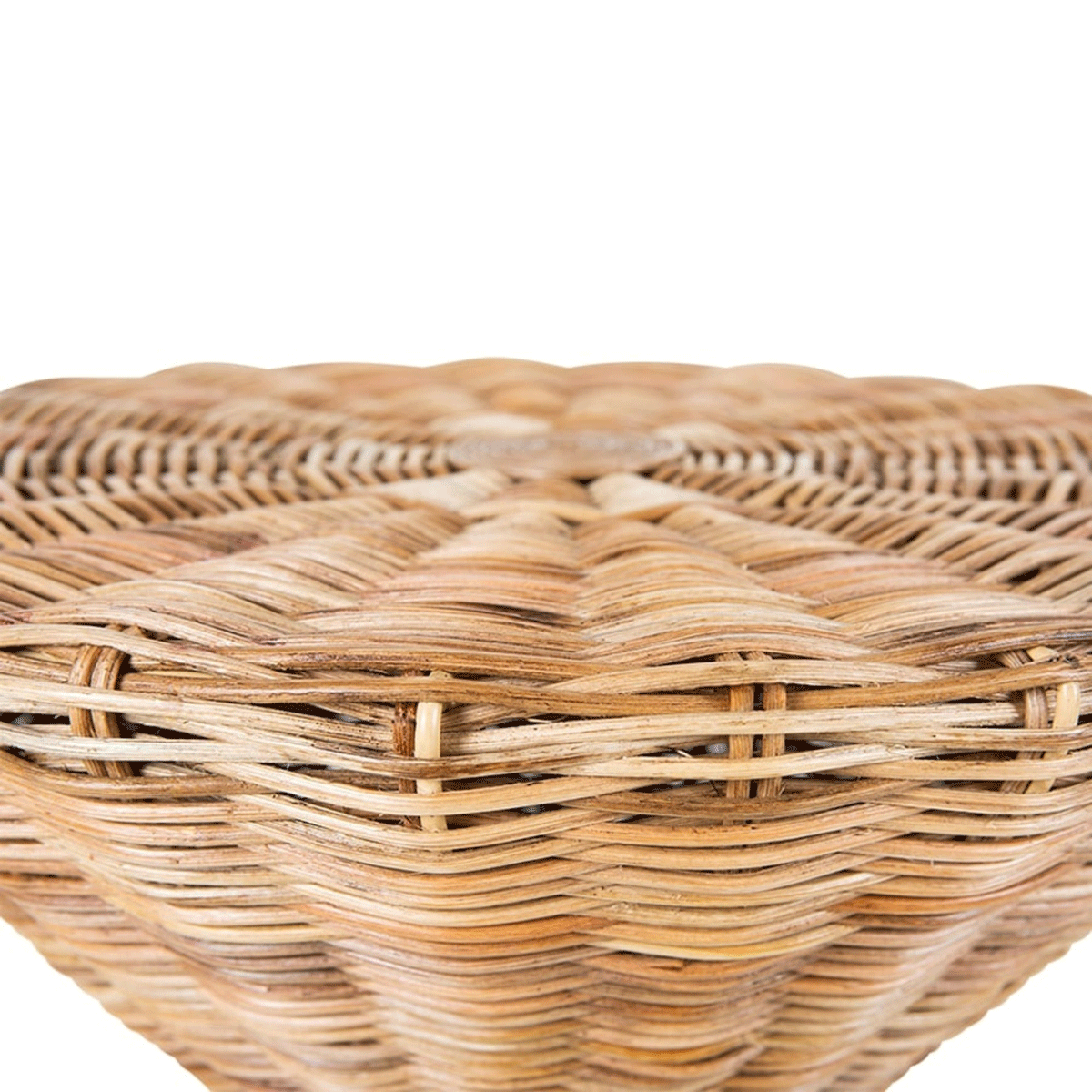 Rattan high side table