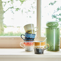 Thumbnail for HK Living 70s ceramics: americano mug, Fire