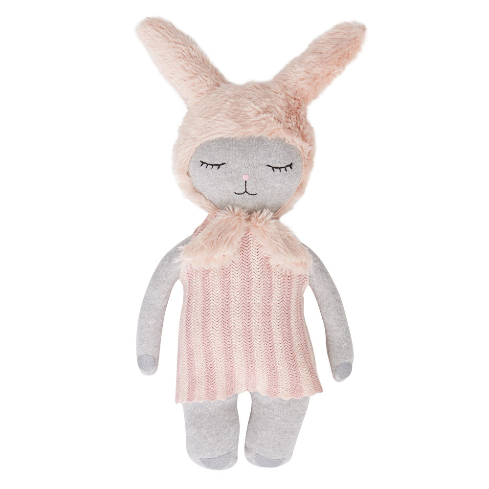 Hopsi bunny bear girl doll OYOY living design pink bunny ears