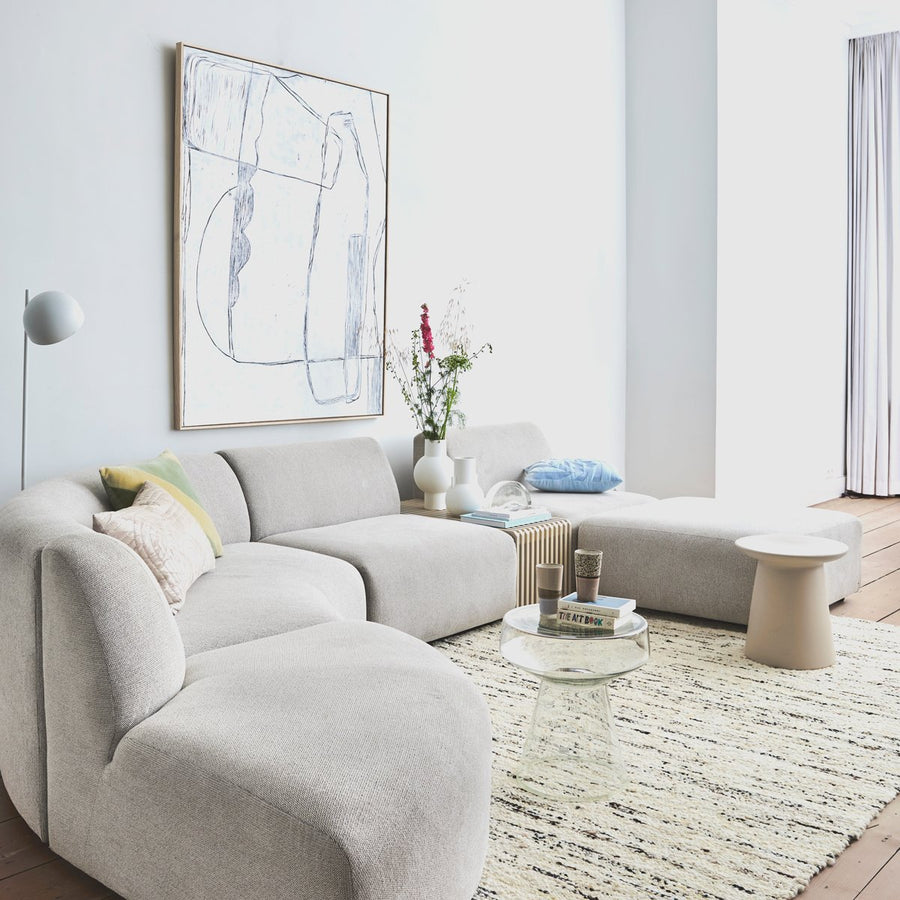 HKLIVING Side Table Earthenware MTA2823