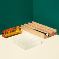 Thumbnail for Hubsch Desk organizer, oak