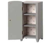 Thumbnail for Maileg Miniature closet Grey / mint dolls house furniture