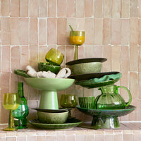 Thumbnail for The Emeralds: Wine Glass High Olive Green (Set of 4)