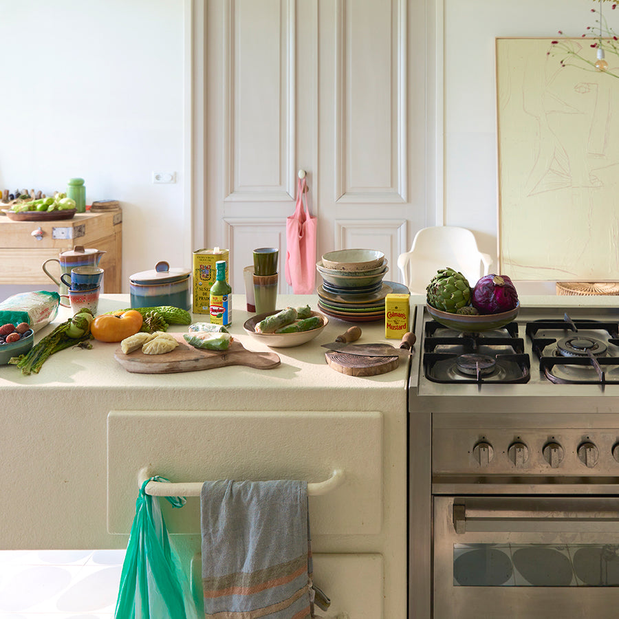 70s Ceramics Americano Mugs Pegasus (set of 4)