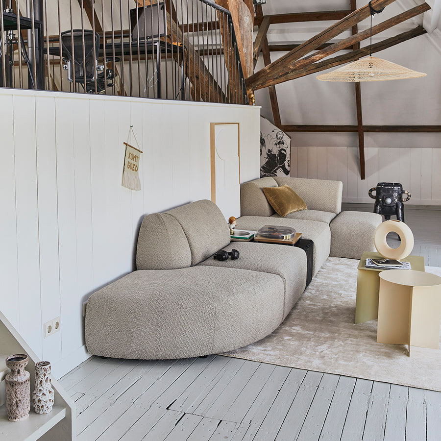 Natural Wicker Pendant Triangle Lamp XL