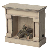 Thumbnail for Maileg Fireplace - Off white Dollhouse furniture