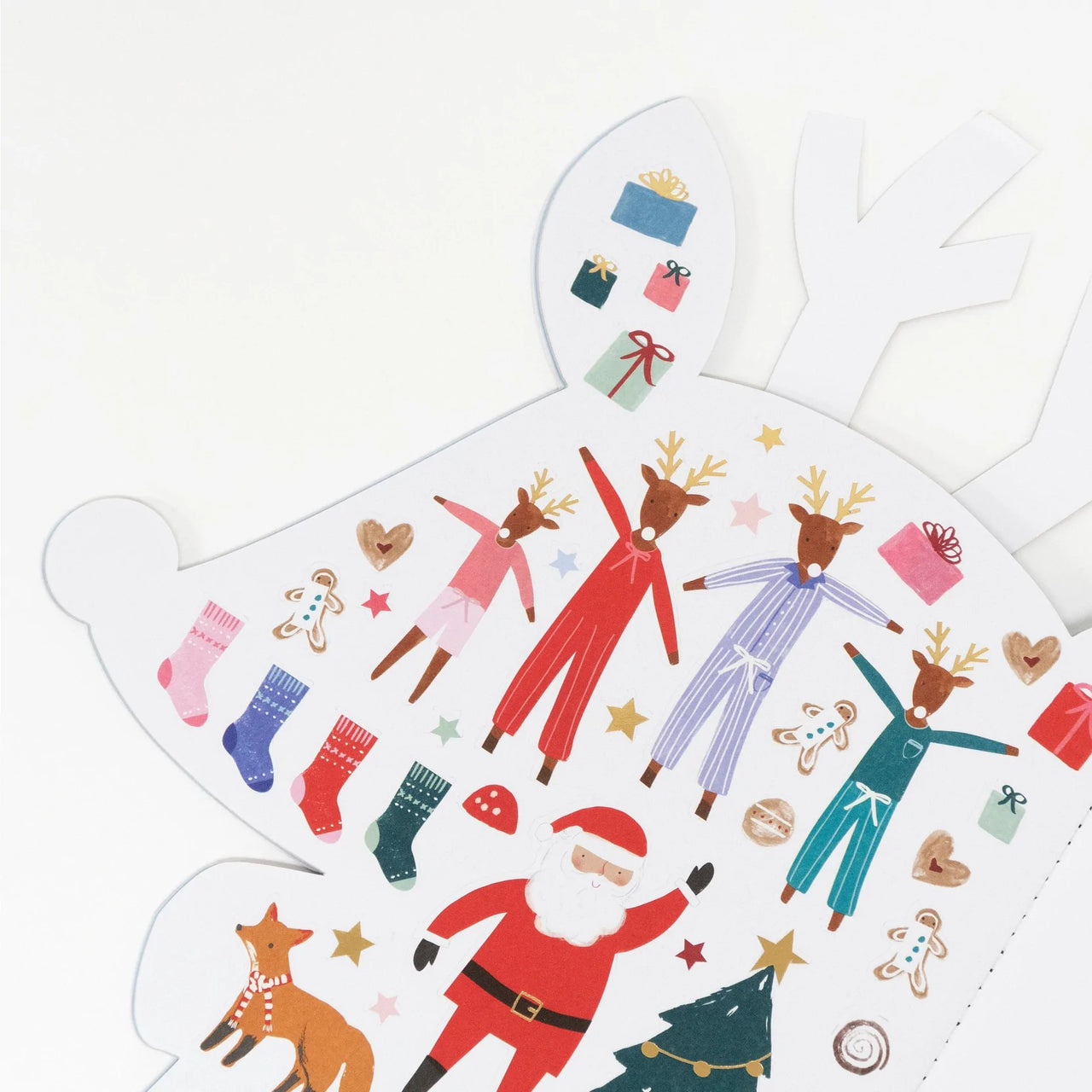Reindeer Stickers & Sketch Book