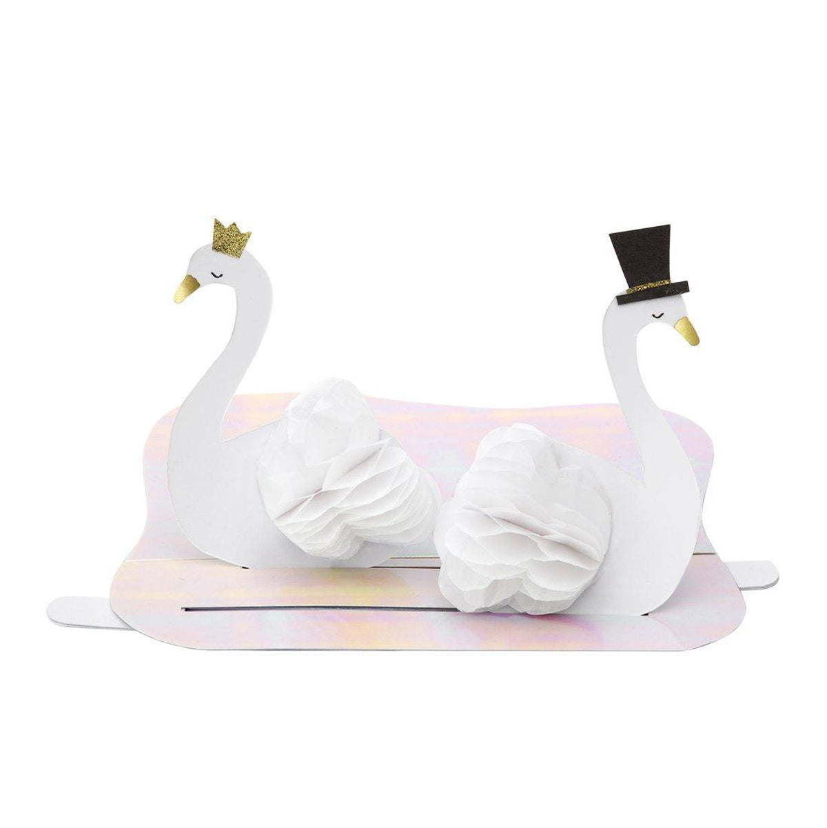 Meri meri Swan Wedding Interactive Card