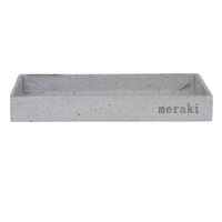 Thumbnail for Meraki grey tray pulverised stone and resin