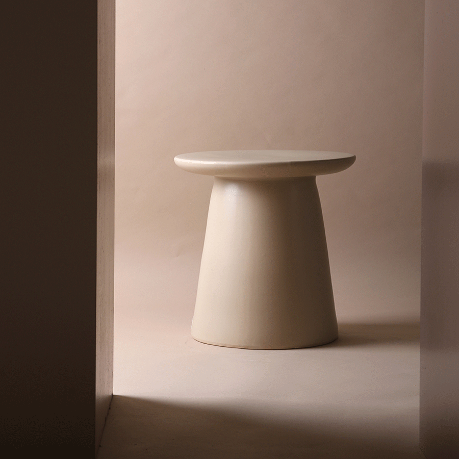 HKLIVING Side Table Earthenware MTA2823
