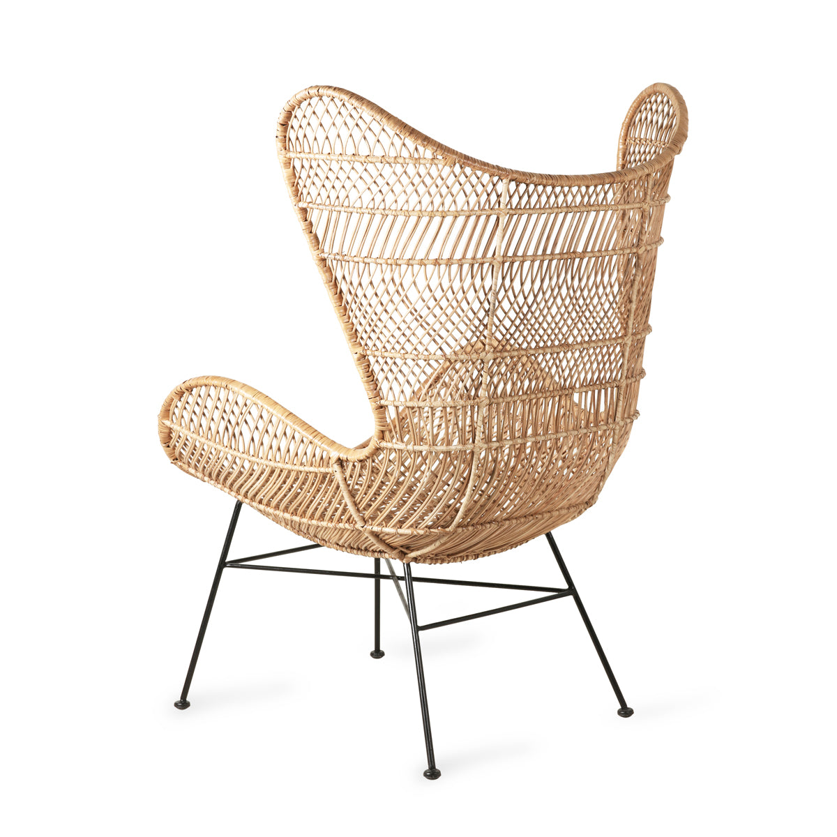 HK Living rattan egg chair natural bohemian