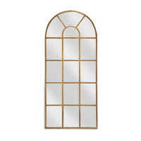 Thumbnail for Imoma Iron Full Length Arch Mirror - Brass