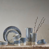 Thumbnail for Nkuku Karuma Ceramic Jug - Blue & White