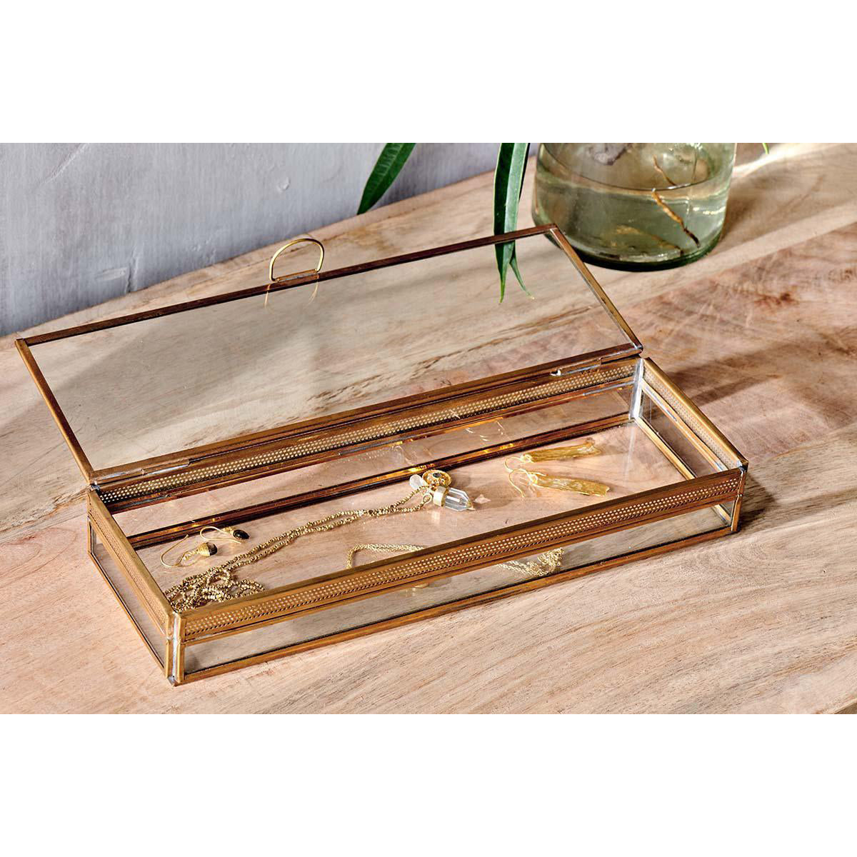 Nkuku Decorative Pots & Boxes Tama Long Jewellery Box