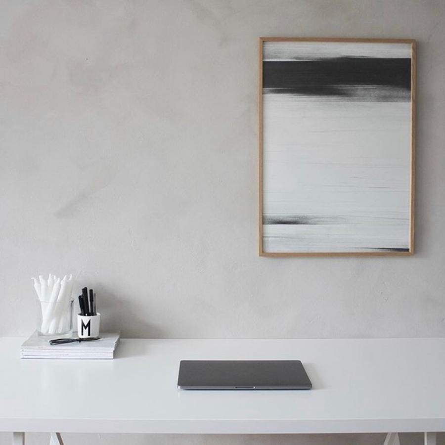 Paper Collective Wall Art Posters Charcoal 02 By Lemon