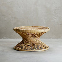 Thumbnail for Table in Rattan, D.60 X H47 CM, Nature