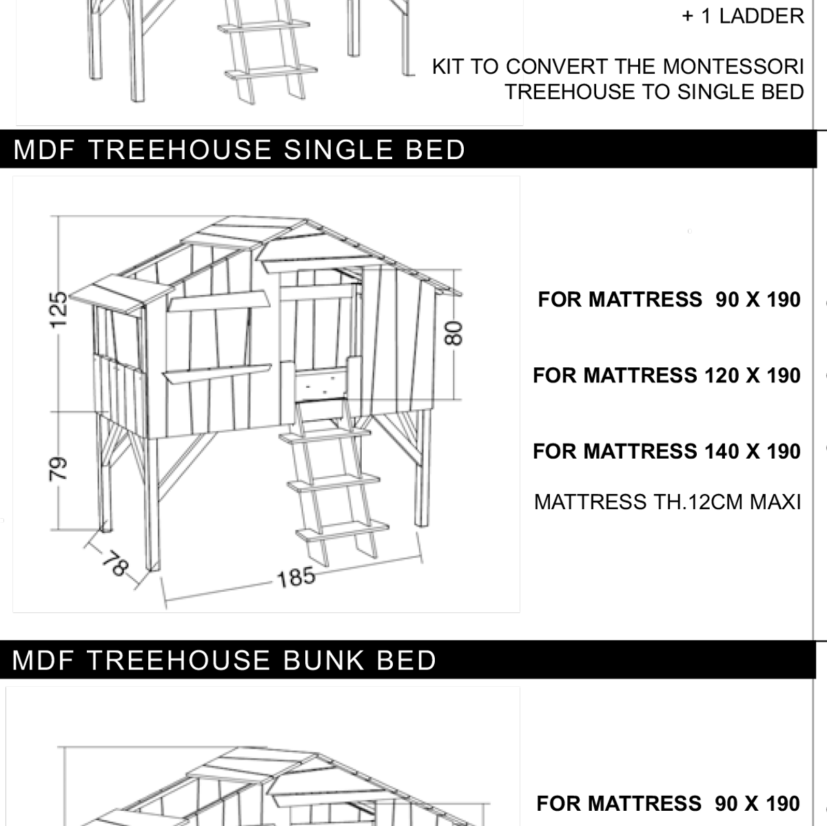 Tree house One Bed Mathy By Bols