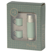 Thumbnail for Maileg Thermos & Cups, Mint Miniature Dolls house 