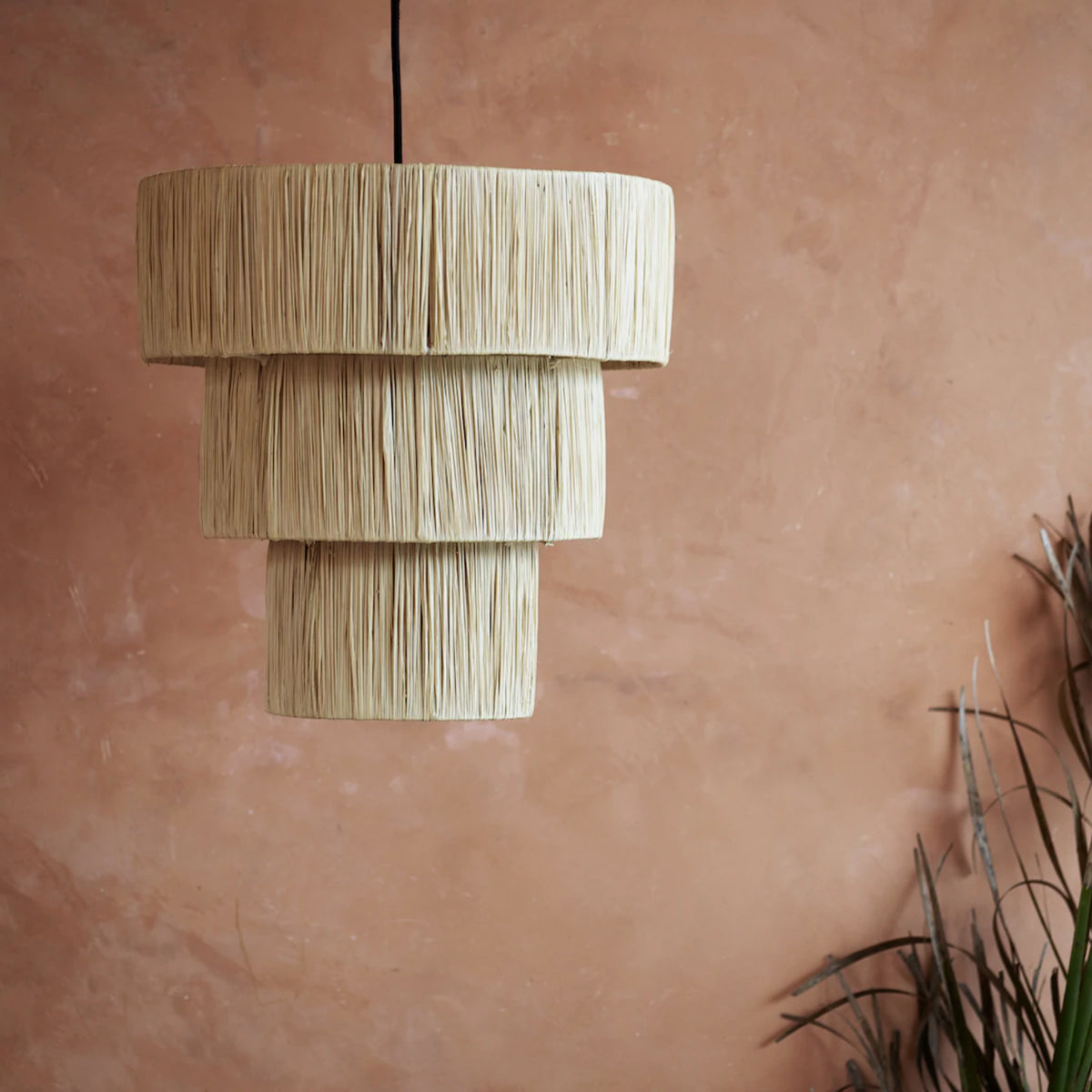 Woven Palm Leaves Large Pendant Shade 75cm