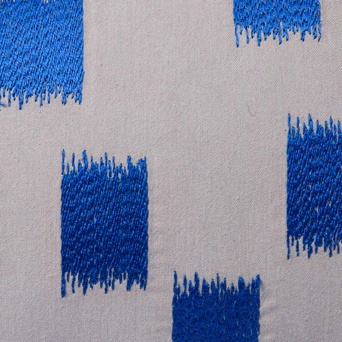 Doris for HKliving: Stitched Cushion Blue Brush (25x40)