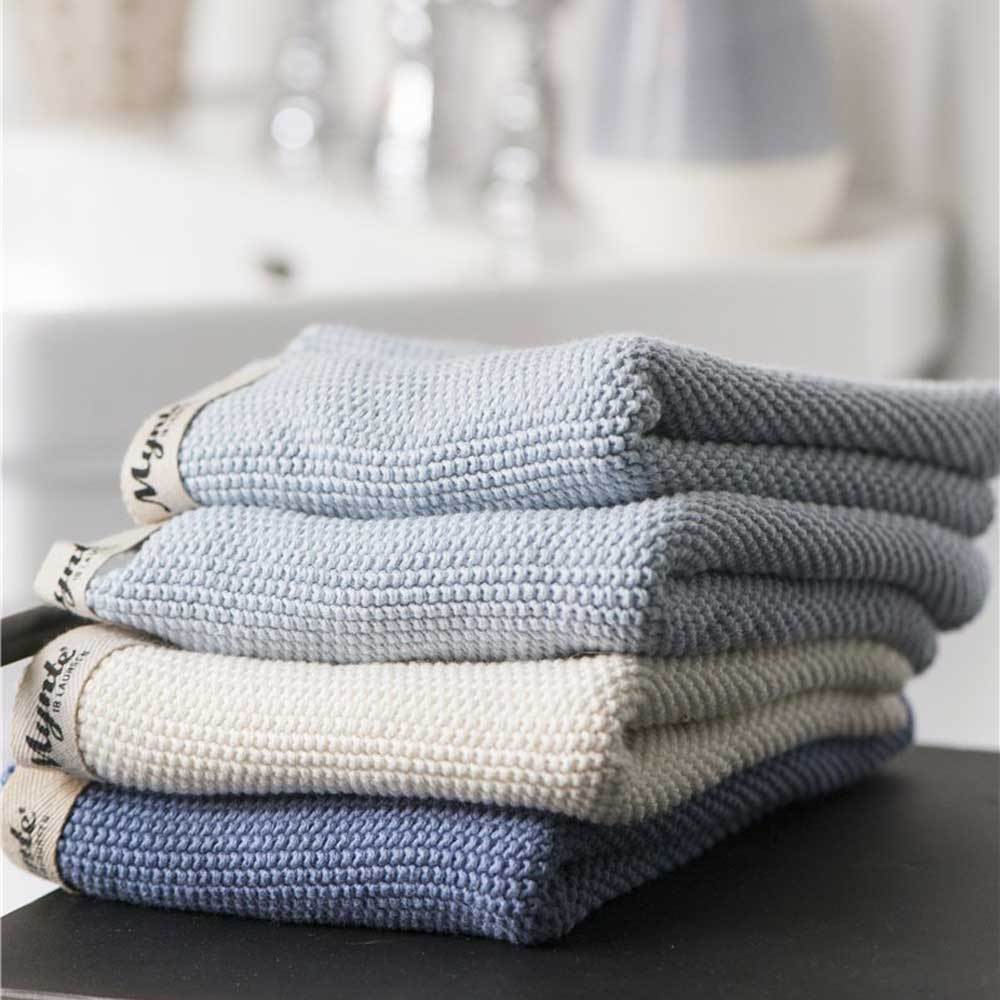 IB Laursen Mynte Towel Nordic Sky