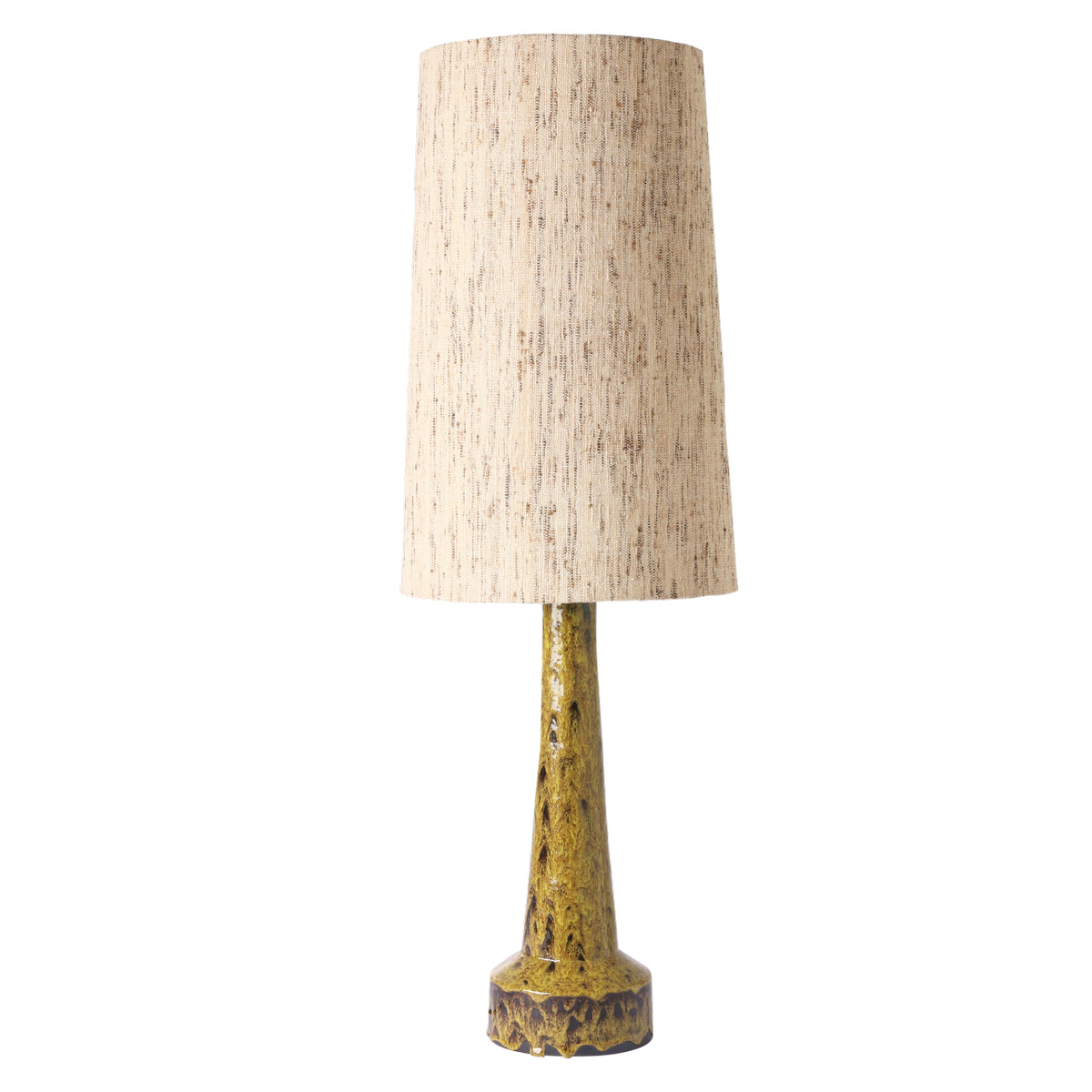 Silk Cone Lamp Shade in Natural 36cm