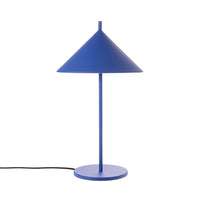Thumbnail for HK Living metal triangle table lamp l cobalt