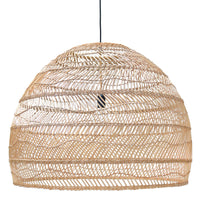 Thumbnail for Wicker hanging lamp HK LivingHK Living Wicker hanging lamp ball natural L