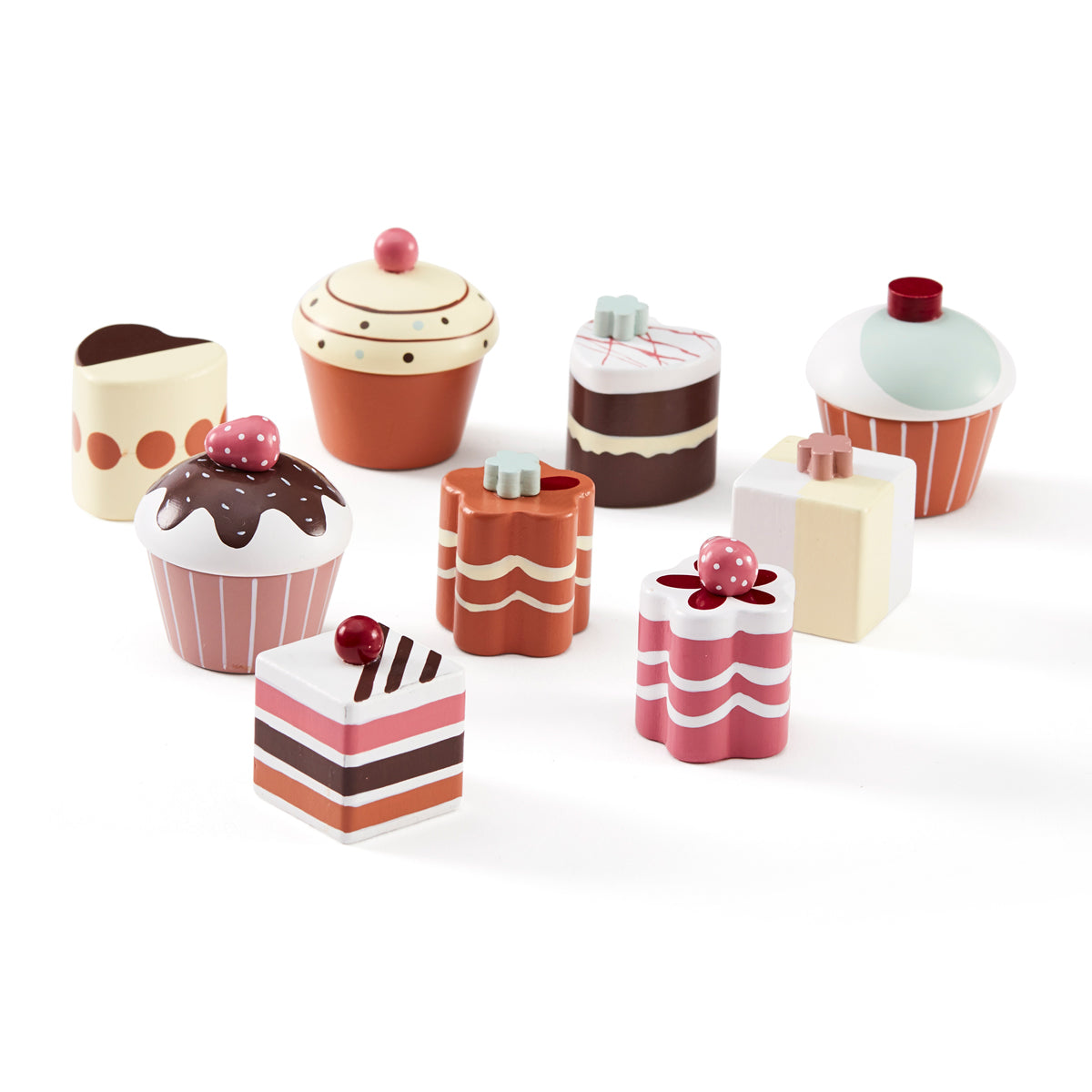 Kids Concept wooden pastries cakes